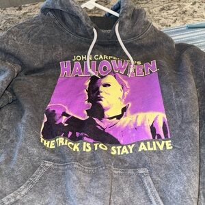 Ripple Junction Gray Halloween Hoodie